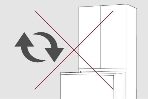 冷凍庫の開け閉めはできるだけ少なく
