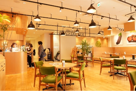 ケヤキカフェの内観4