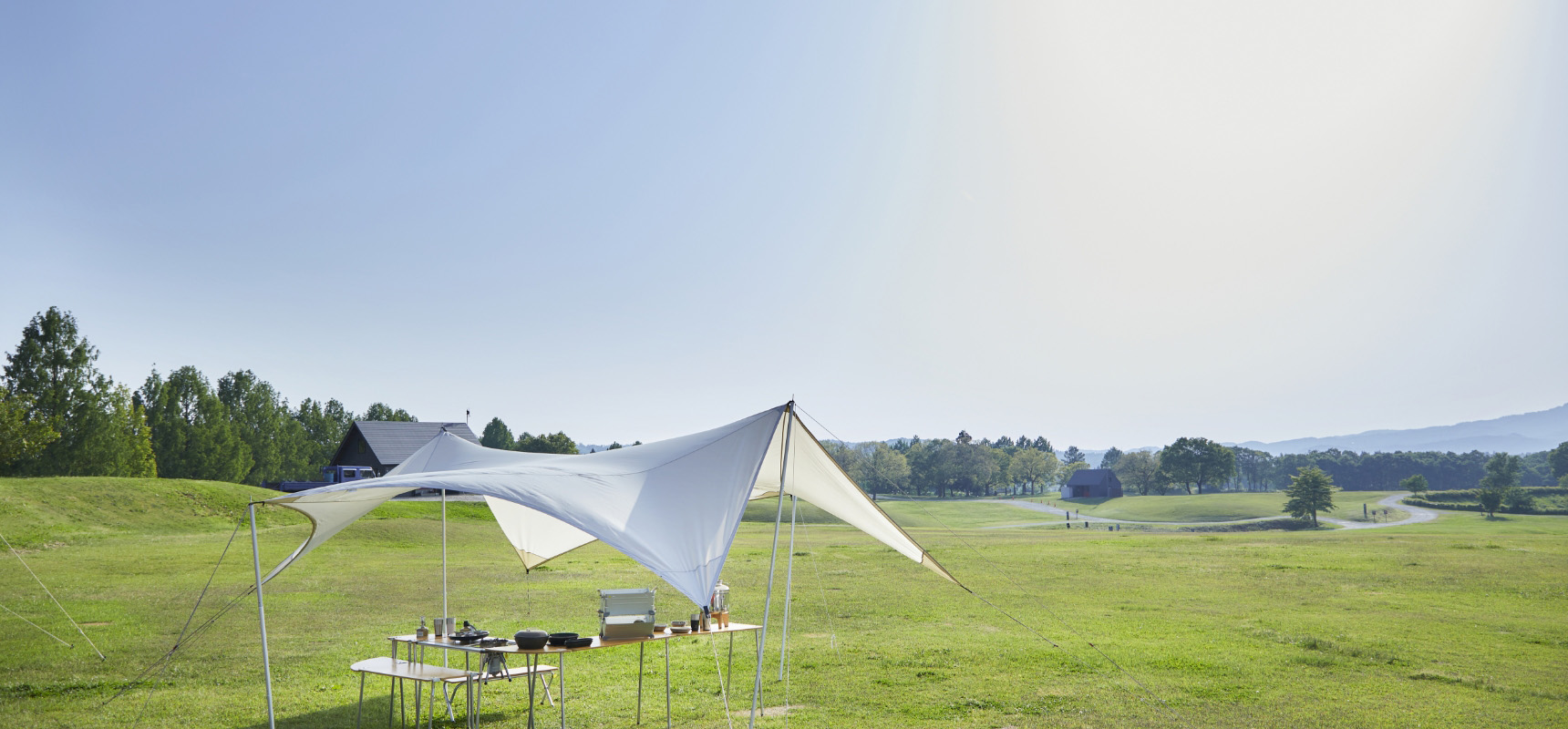 キャンプシーンのイメージ画像