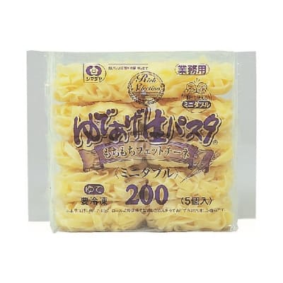 シマダヤの「ゆであげ生パスタ」もちもちフェットチーネ〈ミニダブル〉
