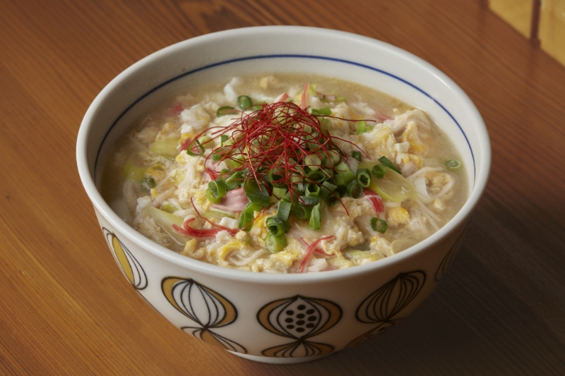 カニ玉あんかけうどん