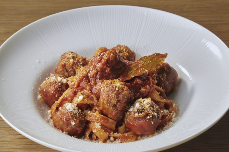 ローマ風ミートボールのトマト煮