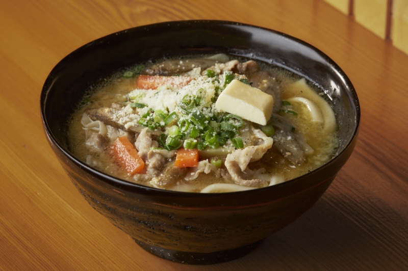 バター香る豚汁うどん