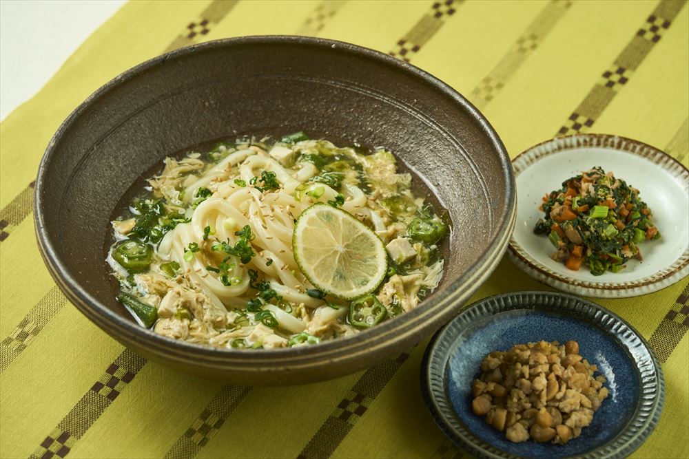 南の島より！じいちゃんもばあちゃんも、孫もにっこり麺料理♡（沖縄県立宜野湾高等学校さん作品）